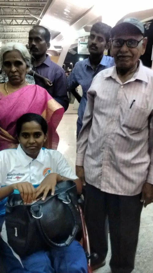 Vinolia Violet, Captain of Indian Women’s Wheelchair Basketball team 