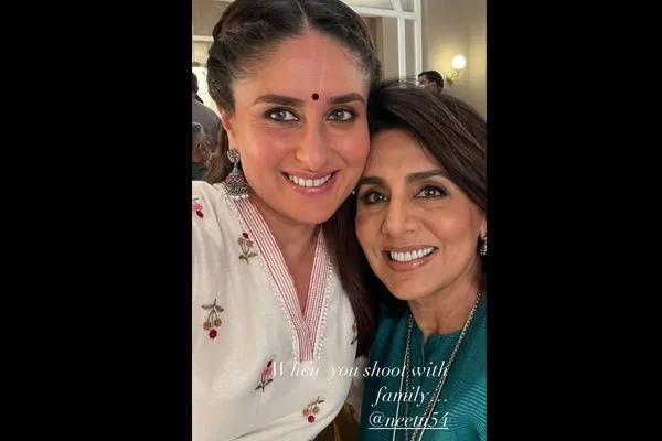 Kareena Kapoor Neetu Singh BTS moments