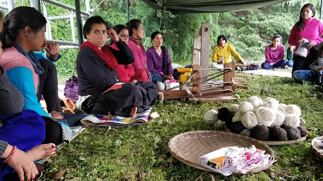 Mountain Women Munsiyari