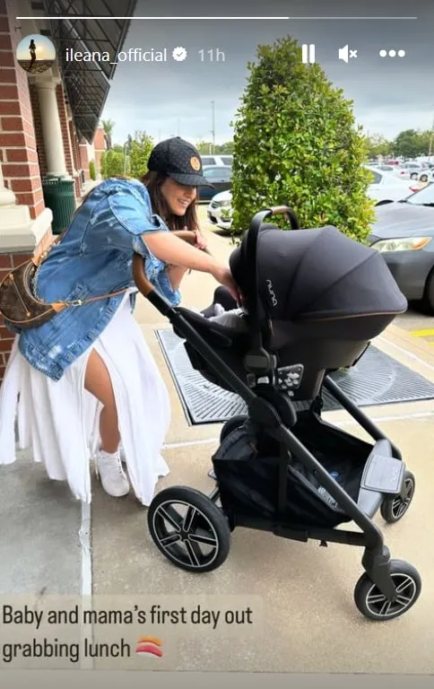 Ileana D'Cruz went on her first outing with son Koa Phoenix Dolan.