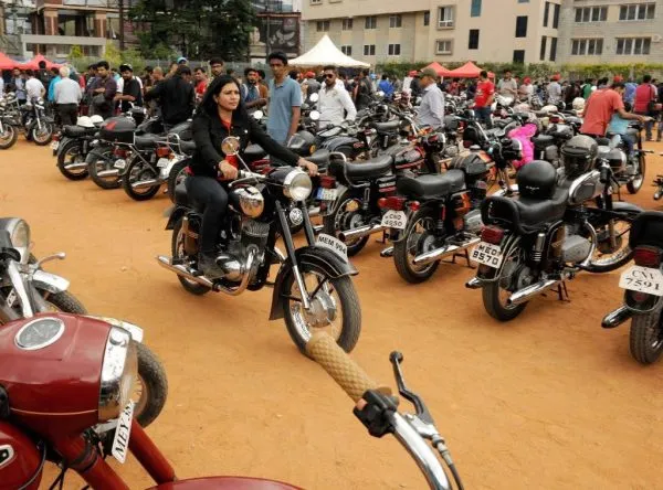 Shazia Ansar JAWA Bike