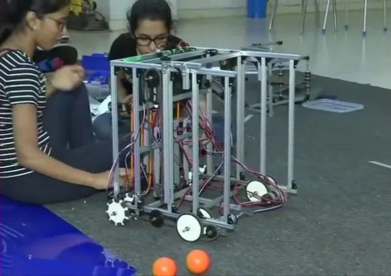 All Girls Robotics Team