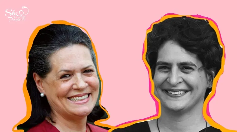 Priyanka Gandhi Sonia Gandhi Mother Daughter