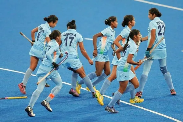 Indian womne's hockey team