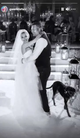 gwen stefani wedding photos