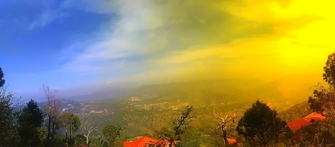 View From One Of The Top Spots In Kasauli