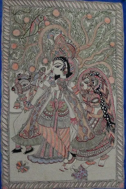 Madhubani artist