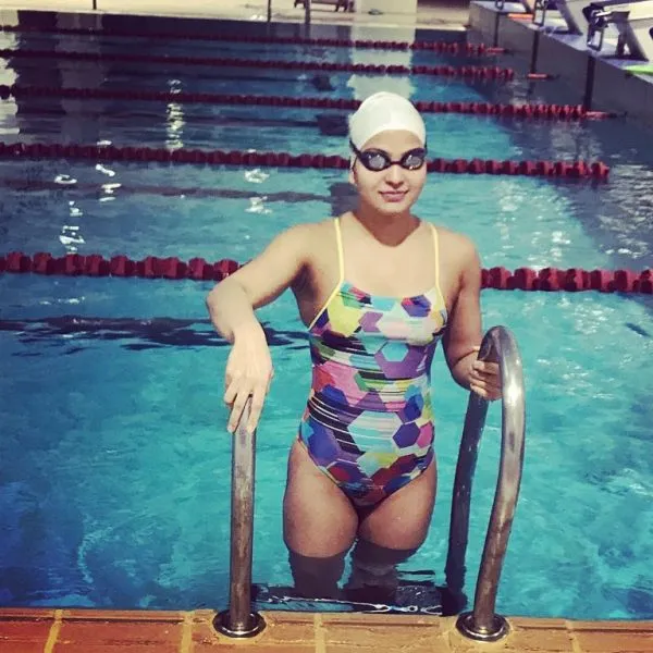 Swimmer Richa Mishra