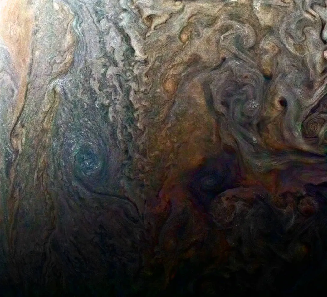 Dark Spot on Jupiter