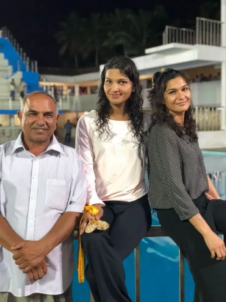 Swimmer Richa Mishra