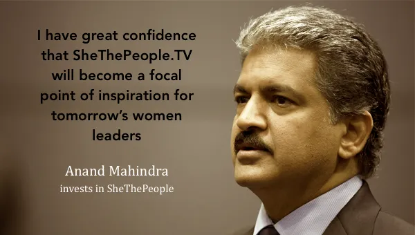 Anand Mahindra on SheThePeople 2