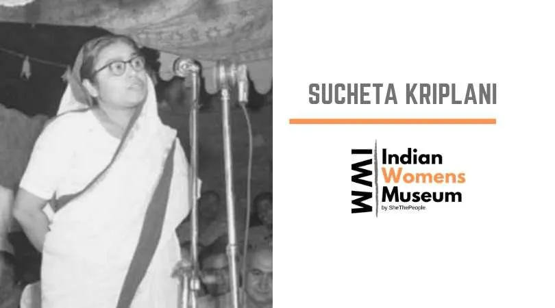 Sucheta Kriplani/ Indian Women Freedom Fighters