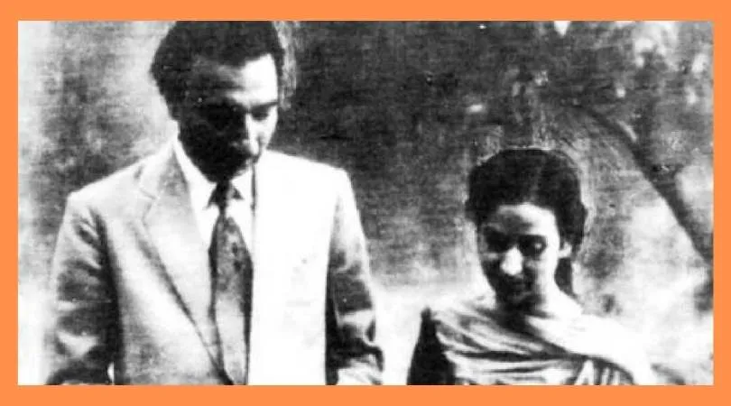 Sahir Ludhianvi and Amrita Pritam