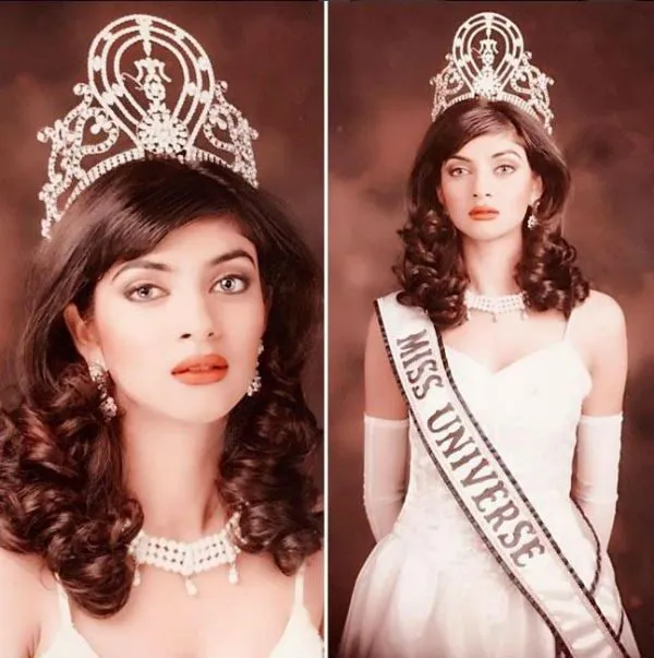 Sushmita won the coveted crown in 1994.