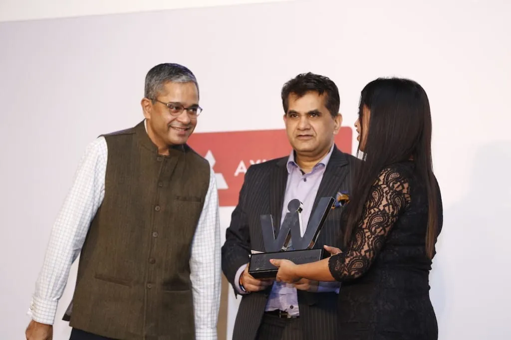 Rajiv Anand, Amitabh Kant and Dhanya Rajendran