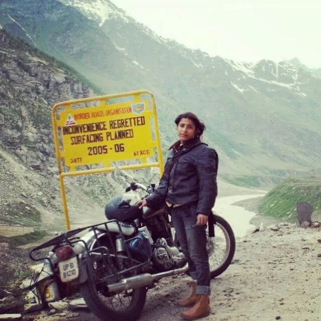 Meghna Khanna At Khardung-La