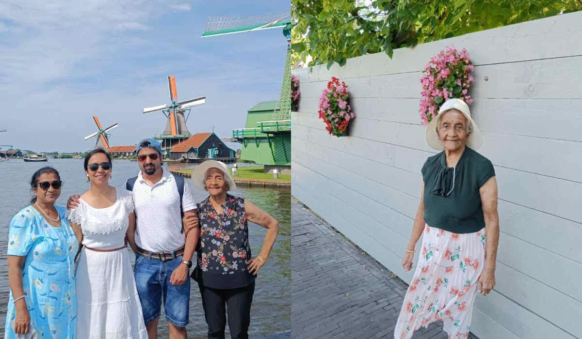 Woman Travels Abroad At 84