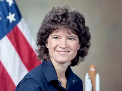 Sally Ride  Picture By: Collectspace.com