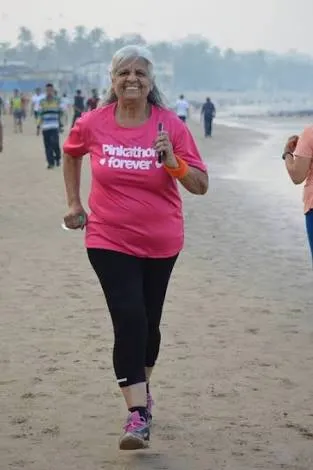 Aunty at 72, Ran 500 Kms in 100 Days