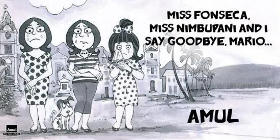 Amul Ad on Mario's Death