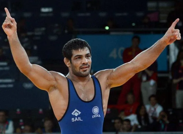 Sushil Kumar at London Olympics