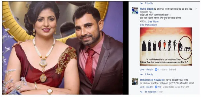 Moral policing over Mohammed Shami’s wife