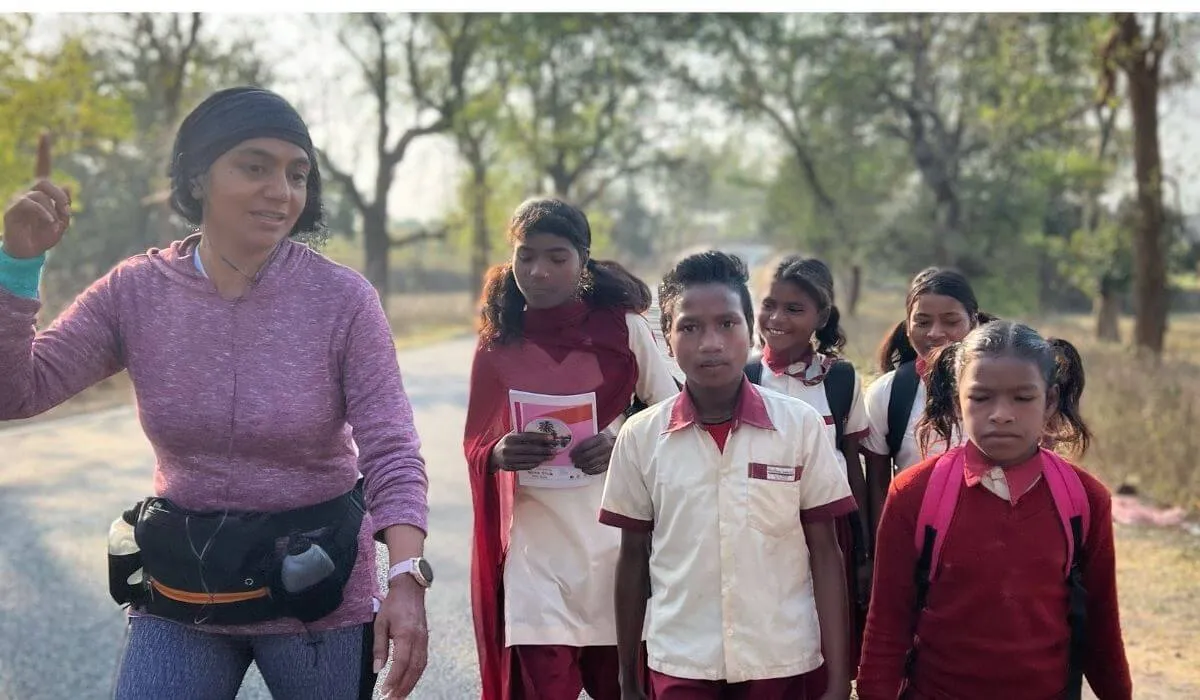 Architect Gita Balakrishnan Is Walking 1700 Km on Foot