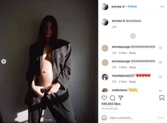 Emily Ratajkowski Pregnancy Photos