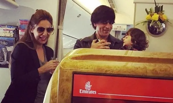 Shah Rukh Khan, Gauir and surrogate son AbRam