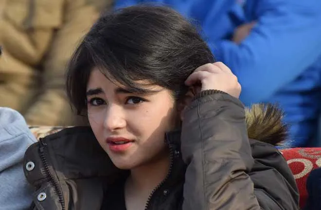 Depressed Zaira Wasim