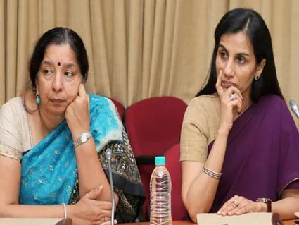 Axis Bank MD and CEO Shikha Sharma and ICICI bank's MD and CEO Chanda Kochhar