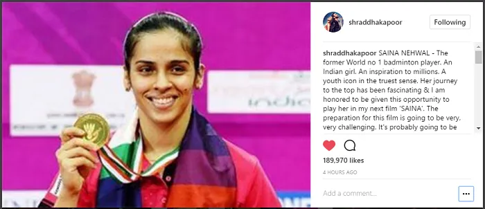 Saina Nehwal 