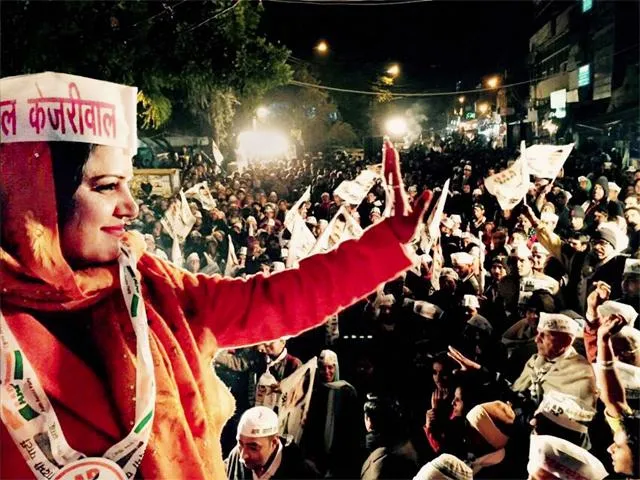 AAP Candidate Parmila Tokas. Picture by: IndiaTimes-EconomicTimes