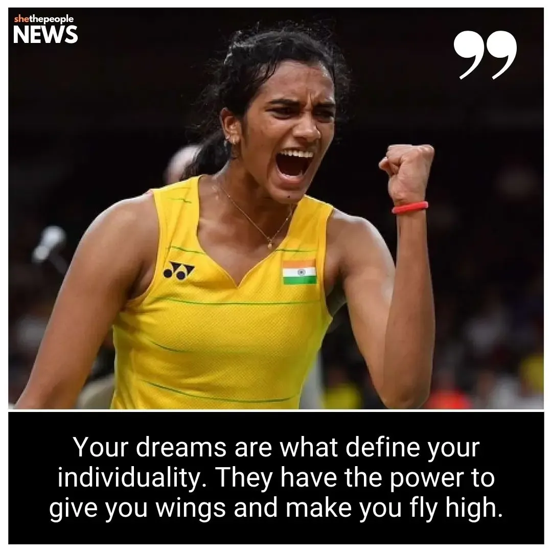 PV sindhu quote