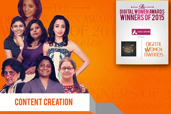 Digital Women Awards Winners for Content