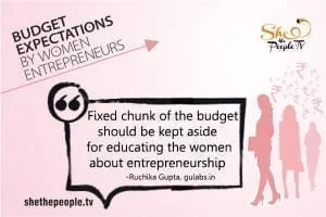 Women Entreprenurship, Budget 2016