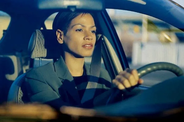 Women Driving To Work