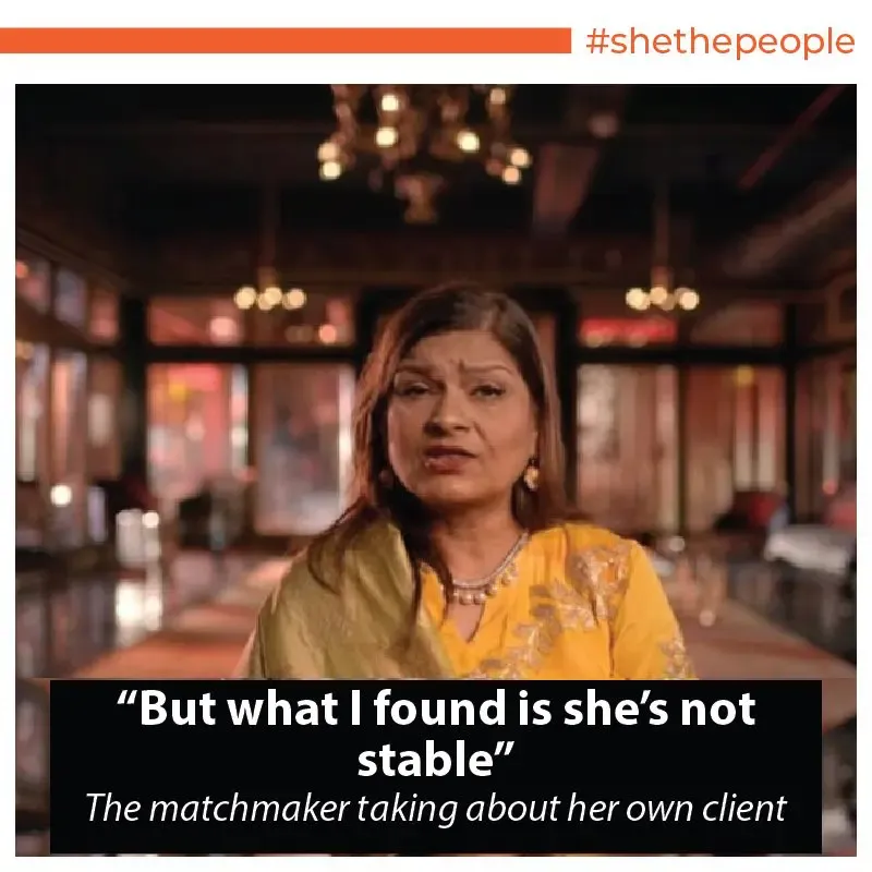 Indian Matchmaking at Emmys, Indian Matchmaking-Sima Taparia Quotes