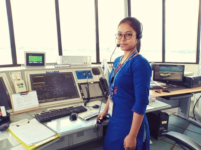 Tripura's First Woman ATC