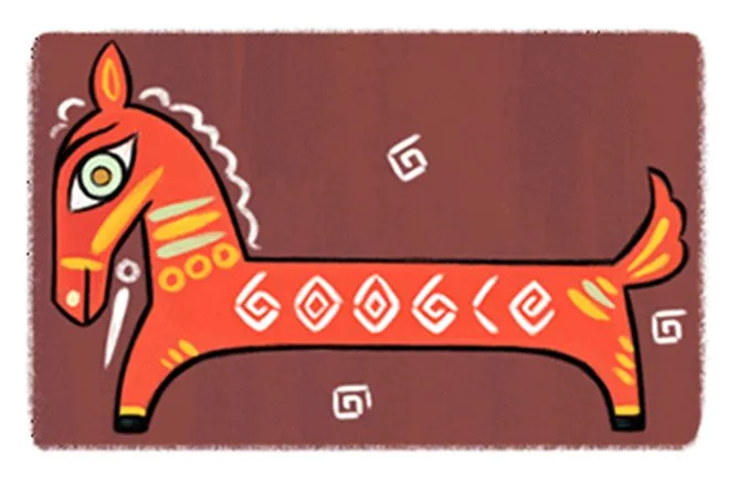 google-doodle jamini roy