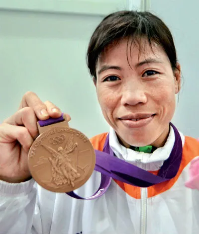 Mary Kom at 2012 Olympics