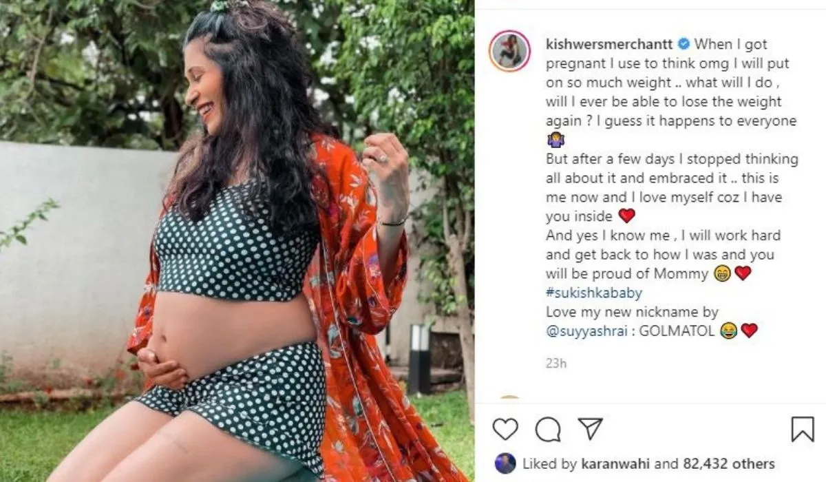 Kishwer Merchant talks about her pregnancy