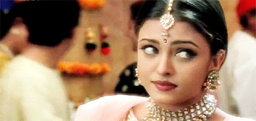 Aishwarya Rai Eye Roll GIF | Aishwarya rai bachchan, Aishwarya rai, Desi beauty