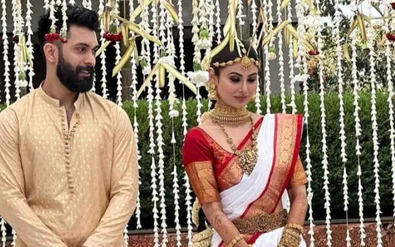 Mouni Roy Suraj Nambiar Wedding, mouni roy wedding