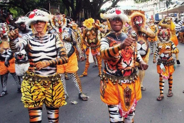 Pulikali - The Dance of Tigers. 