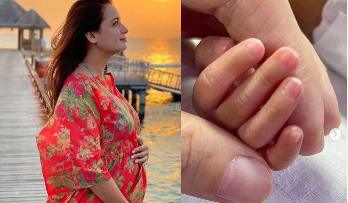 dia mirza baby