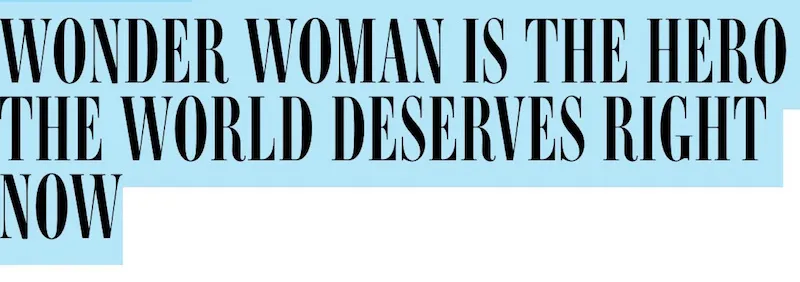 Wonder Woman 