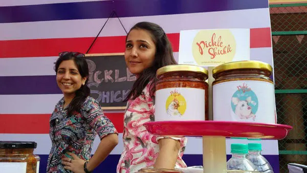 Prerna and Preetika Chawla, founder of Pickle Shickle