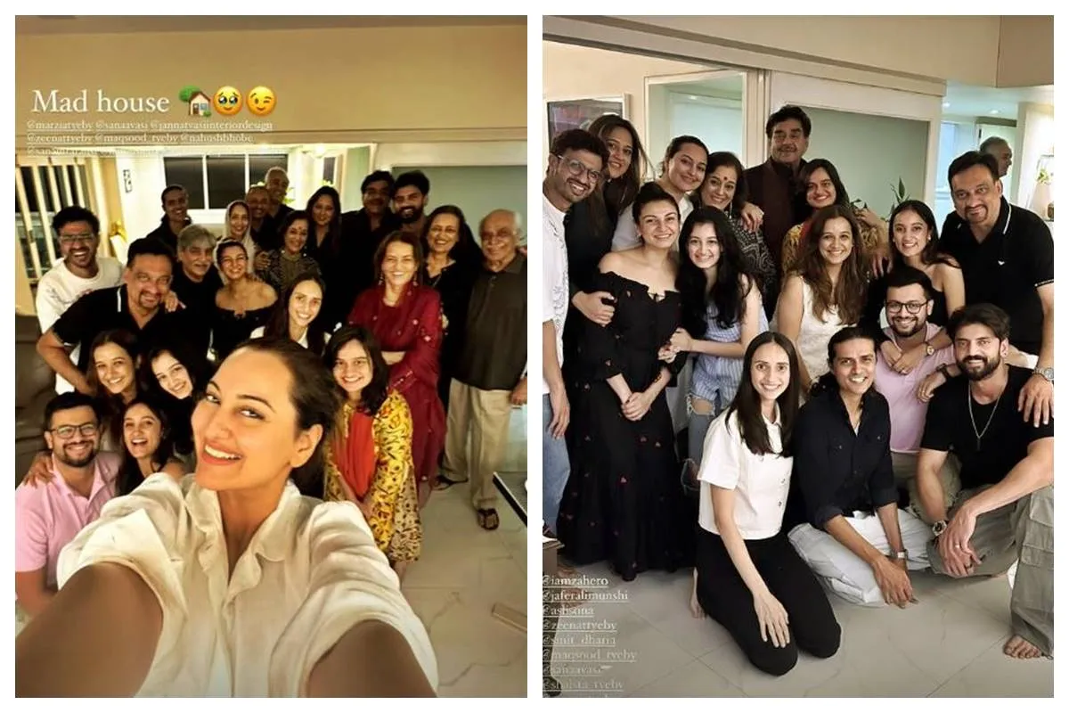 Sonakshi Sinha and Zaheer Iqbal: Family get-together before the big day