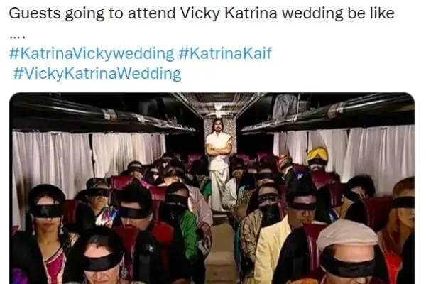 Katrina Kaif Vicky Kaushal Wedding memes